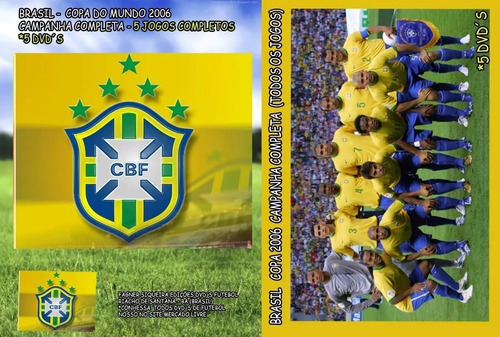Dvd Todos Os Jogos Do Brasil Na Copa Do Mundo 2002